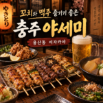충주 야세미｜꼬치와 맥주 즐기기 좋은 용산동 이자카야